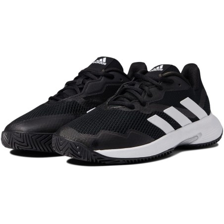 Chau ADIDAS Femme CourtJam Control  Noir/Blanc ( GX6421 )