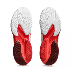 Chau. ten. ASICS Court FF 3 NOVAK BLANC/ROUGE 2025 (1041A522-966 )