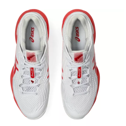 Chau. ten. ASICS Court FF 3 NOVAK BLANC/ROUGE 2025 (1041A522-966 )