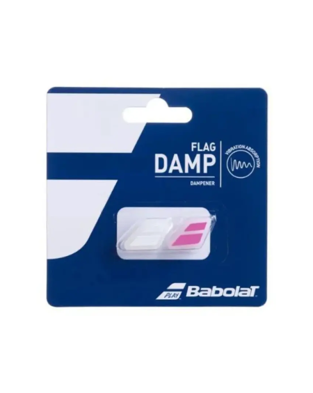 BABOLAT ANTI-VIBRATEUR FLAG DAMP ( x2 ) - BLEU/NOIR