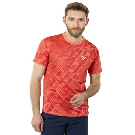 Tee Shirt TF X LOOP Tech Men Coral