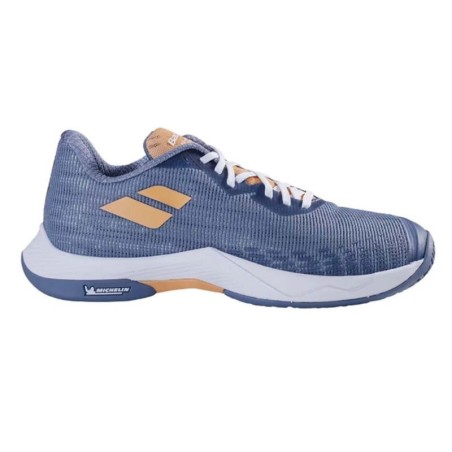 Chaussure BABOLAT SHADOW SPIRIT 2 WOMEN 2024 Grey/Coral ( 31F24642 )