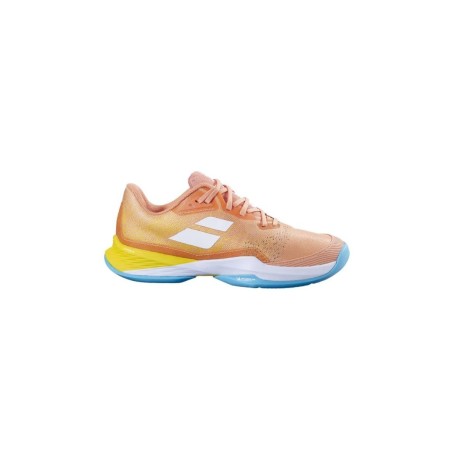 Chaussure tennis  BABOLAT JET MATCH 3 AC LADY Coral/Gold ( 31S24630 )