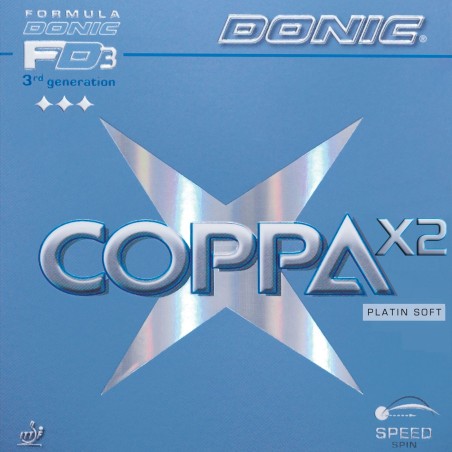 DONIC COPPA COPPA X2 - NOIR