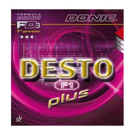 DONIC DESTO F1 PLUS - ROUGE