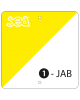 BALISES PLASTIQUES O'COULEURS CODE A - LOT DE 10 (ORI016)