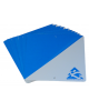 BALISES PLASTIQUES O'COULEURS 15X15CM - LOT DE 10