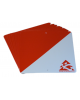 BALISES PLASTIQUES O'COULEURS 15X15CM - LOT DE 10