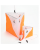 BALISES TISSUS ORANGE - LOT DE 10 (ORI018)