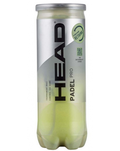 Balles HEAD PADEL PRO - T3