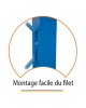 POTEAUX DE BADMINTON DIMA 30KG - LA PAIRE (BAD014)
