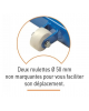 POTEAUX DE BADMINTON DIMA 30KG - LA PAIRE (BAD014)
