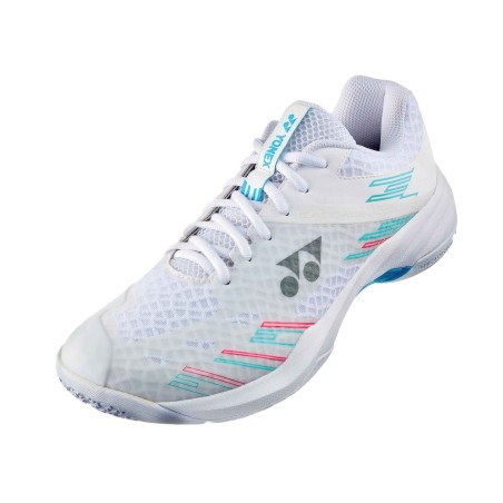 Chaussure YONEX PC CASCADE ACCEL Femme - BLANC/CIEL