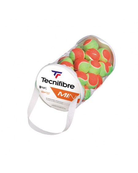 TECNIFIBRE BALLES ORANGE MINI TENNIS ( x36 )