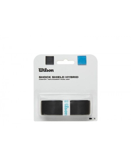 WILSON GRIP SHOCK SHIELD HYB PADEL - NOIR