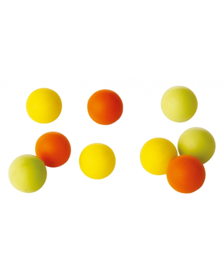 LOT DE 10 BALLES TT MOUSSE