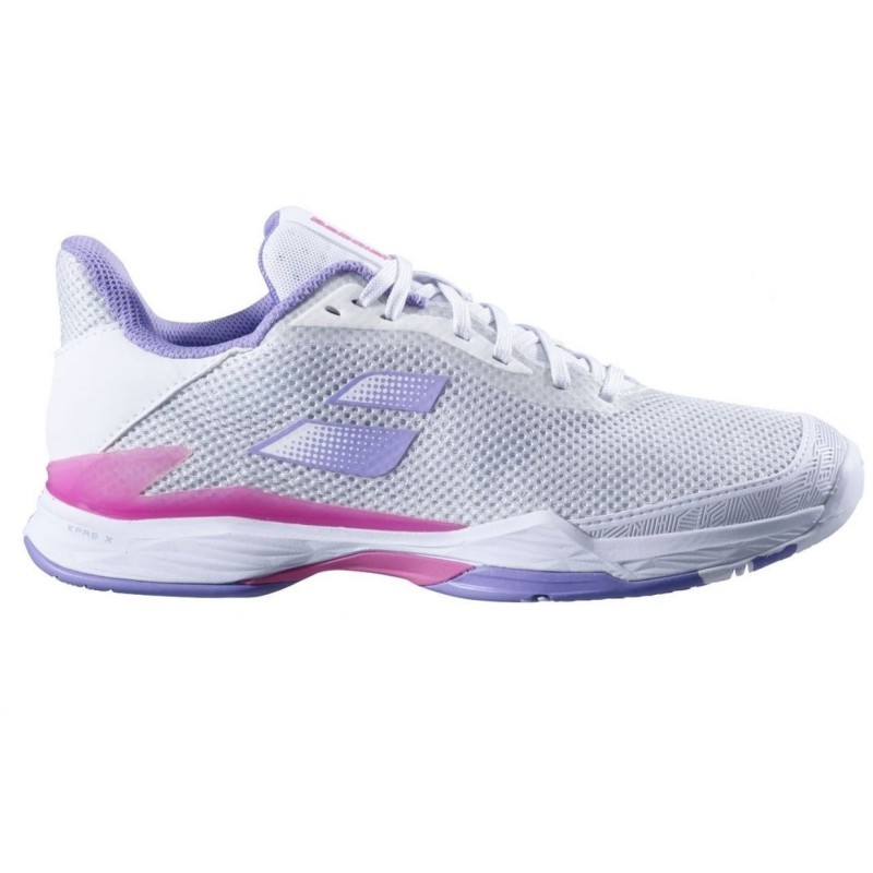 Chaussure tennis BABOLAT JET TERE AC Femme WHITE/LAVANDER (31S23651)