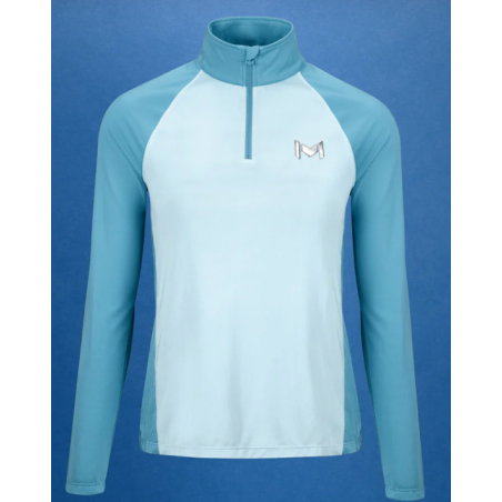 Top Manche Longue MOURATOGLOU Femme MATCH NEW YORK Vert (LJEMOW5)