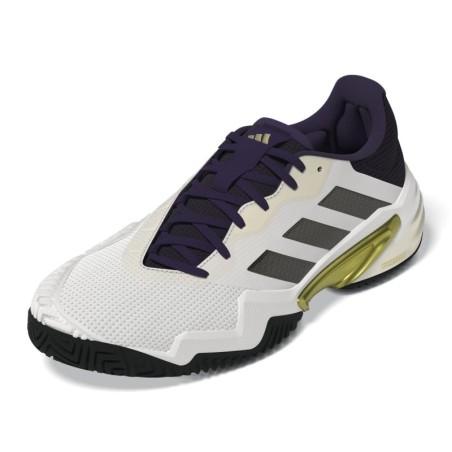 Chaussures ADIDAS BARRICADE 13 M WITE/BLACK/AURORA PLUM (JR1499)