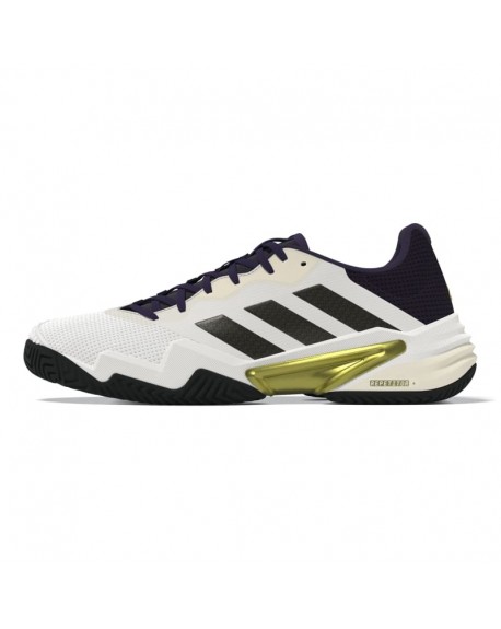 Chaussures ADIDAS BARRICADE 13 M WITE/BLACK/AURORA PLUM (JR1499)
