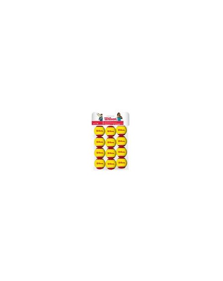 Balles tennis WILSON STARTER RED ( x12 )