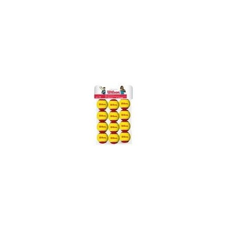 Balles tennis WILSON STARTER RED ( x12 )
