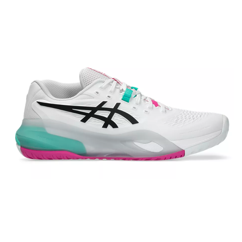 Chau. ten. ASICS Gel-Resol X MEN WHITE/AURORA GREEN (1041A481-103)