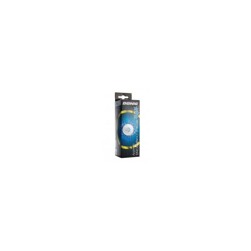 BALLES DONIC 3* P40+ PVC (72b)