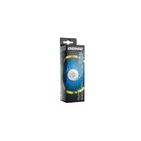BALLES DONIC 3* P40+ PVC (72b)