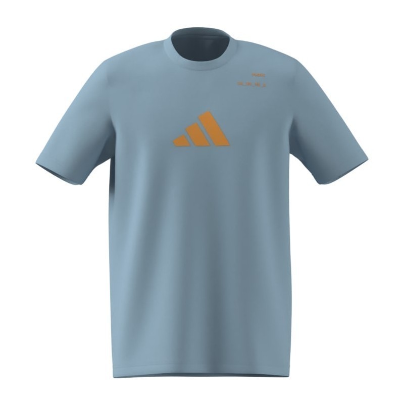 TEE SHIRT ADIDAS HOMME PADEL ICEY BLUE