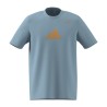 TEE SHIRT ADIDAS HOMME PADEL ICEY BLUE