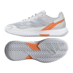 Chaussures ADIDAS Lady DEFIANT SPEED 2 WHITE/HALO BLUE/BEAM ORANGE( JR1785 )
