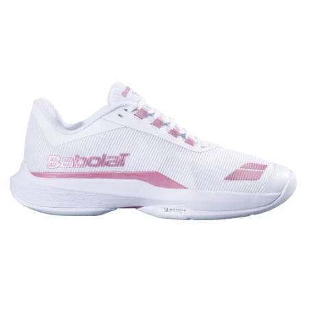 Chaussures BABOLAT JET TERE 2 AC WOMEN White/Gold Pink