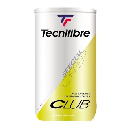 TECNIFIBRE BALLES BIPACK CLUB T4