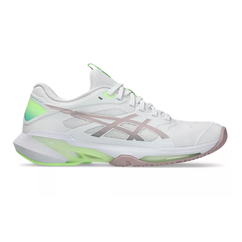 Chaussures Tennis ASICS SOLUTION SPEED FF 4 Femme BLANC/MORGANITE (1042A307-100)