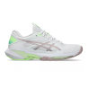 Chaussures Tennis ASICS SOLUTION SPEED FF 4 Femme BLANC/MORGANITE (1042A307-100)