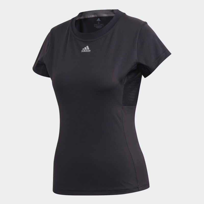 Tee-shirt ADIDAS LADY Noir/Gris ( FT6393 )