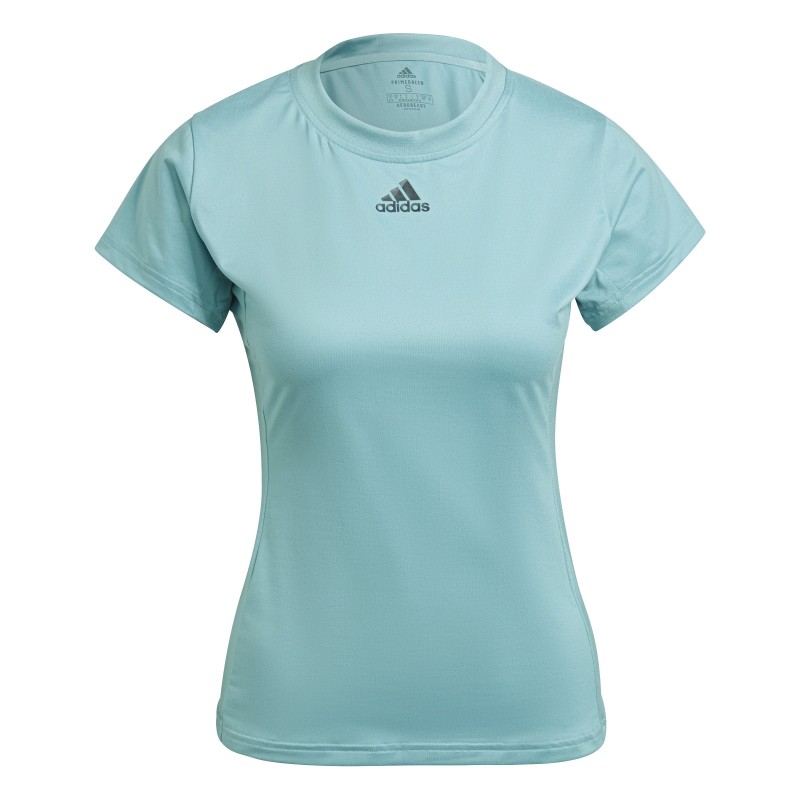 Tee-shirt ADIDAS LADY Bleu FREELIFT (H38843)