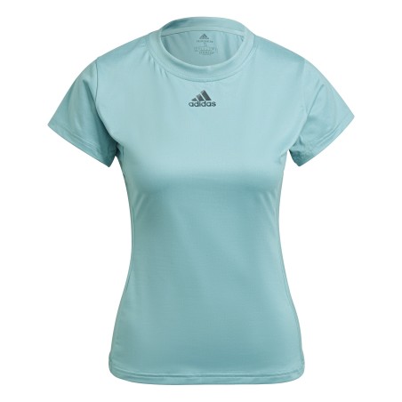 Tee-shirt ADIDAS LADY Bleu FREELIFT (H38843)