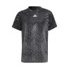 Tee-shirt ADIDAS boy noir/gris (H38987)