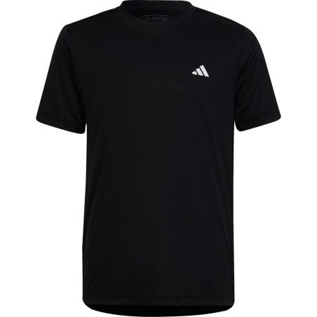 Tee Shirt ADIDAS Boy CLUB TEE NOIR ( HZ9013 )