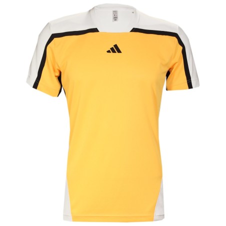 T-shirt ADIDAS homme Pro FreeLift Orange/Blanc/Noir (IS8966)