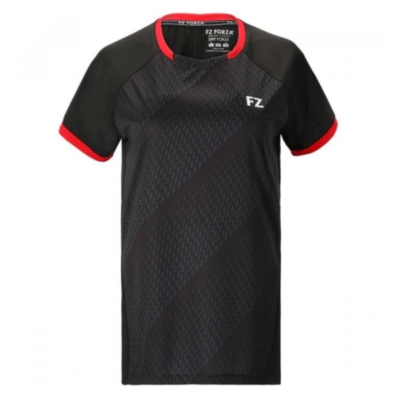 Tee-Shirt FORZA LADY CORAL Noir/Rouge (223681)