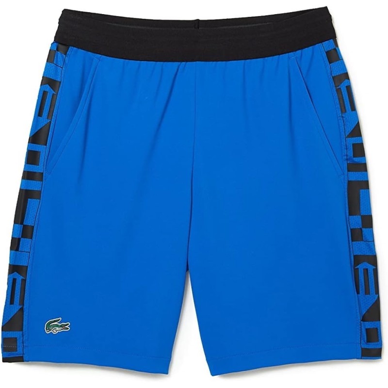 Short LACOSTE Bleu Imprim