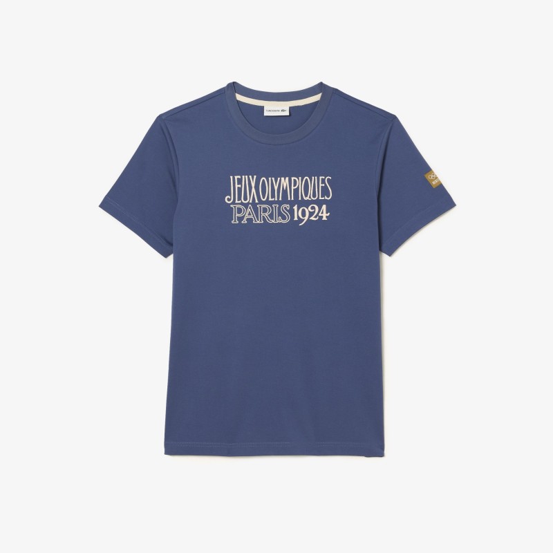 Tee-shirt LACOSTE Bleu J.O (TH7898)