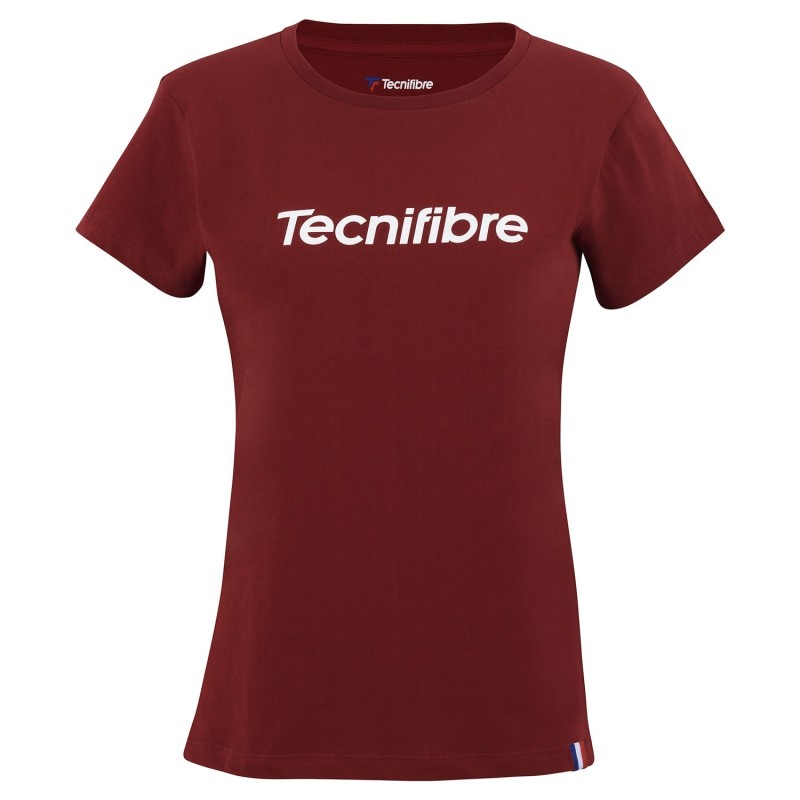 Tee shirt TF TEAM Coton Lady Cardinal (22WCOTCR3)