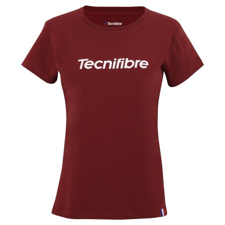 Tee shirt TF TEAM Coton Lady Cardinal (22WCOTCR3)