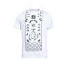 Tee-Shirt ADIDAS Junior Paris Blanc Noir (HA1356)