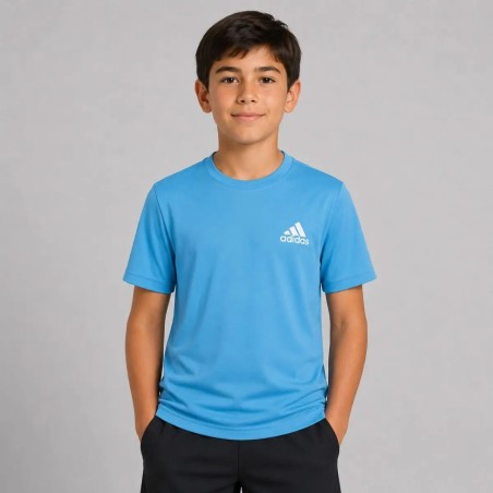 Tee-Shirt ADIDAS Junior Boy Bleu (DU2480)