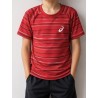 Tee-shirt ASICS JR  Rouge/Noir (121690-0672)